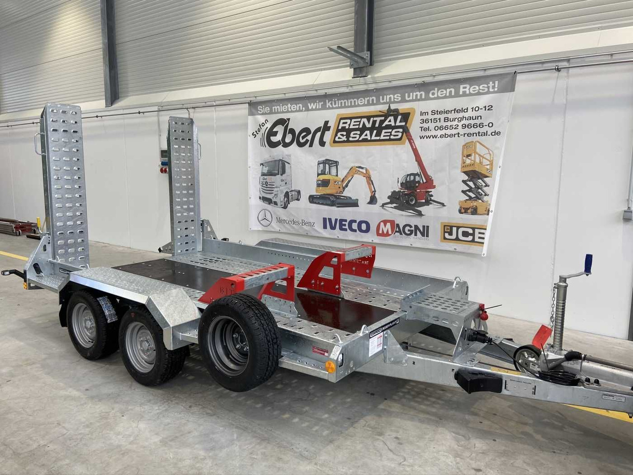 Brian James Cargo Digger Plant 2 / Länge: 3.200mm / 3.500kg - Góndola rebajadas remolque: foto 1 Brian James Cargo Digger Plant 2 / Länge: 3.200mm / 3.500kg - Góndola rebajadas remolque: foto 1