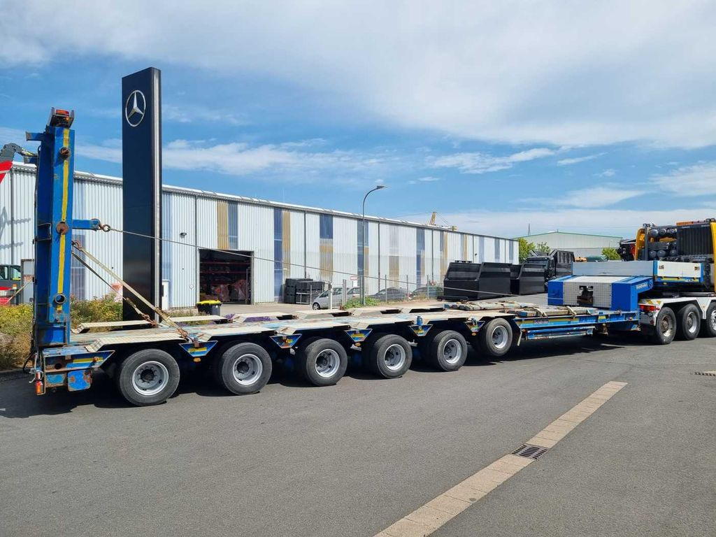 Goldhofer STZ-H6-57/80A Teleskop-Tieflader Waggontransport - Góndola rebajadas semirremolque: foto 5 Goldhofer STZ-H6-57/80A Teleskop-Tieflader Waggontransport - Góndola rebajadas semirremolque: foto 5