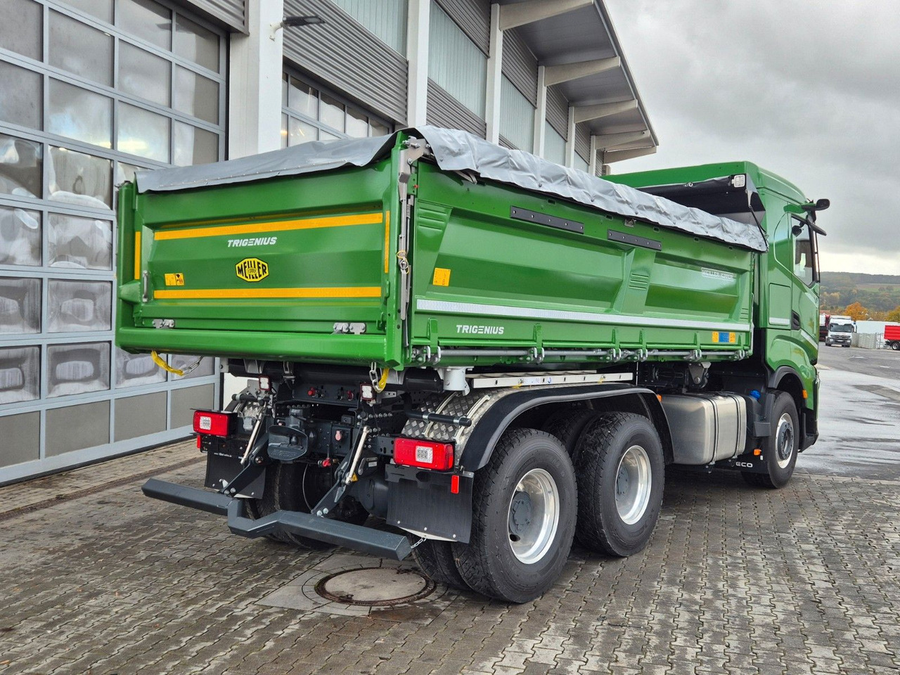 Volquete camión Iveco AS300X58Z HR ON+ Meiller Bordmatic AHK Intarder: foto 12