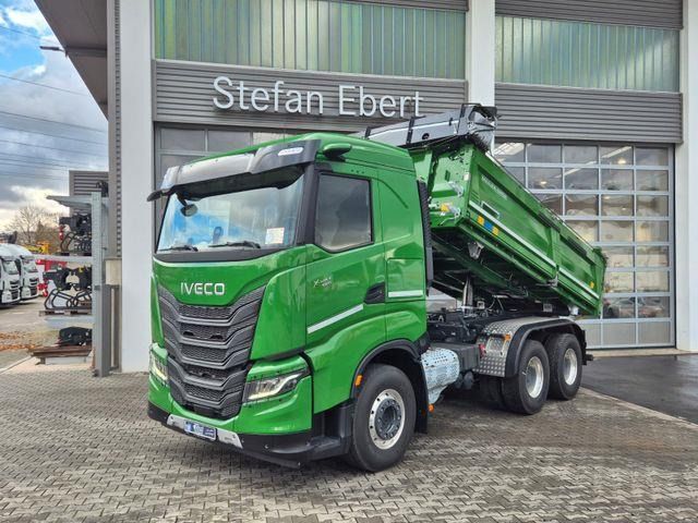 Iveco AS300X58Z HR ON+ Meiller Bordmatic AHK Intarder - Volquete camión: foto 1 Iveco AS300X58Z HR ON+ Meiller Bordmatic AHK Intarder - Volquete camión: foto 1