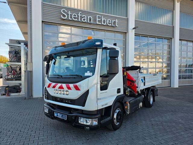 Iveco Eurocargo ML80E22/P Palfinger PK 7.501 Funk 2AHK - Volquete camión: foto 2 Iveco Eurocargo ML80E22/P Palfinger PK 7.501 Funk 2AHK - Volquete camión: foto 2