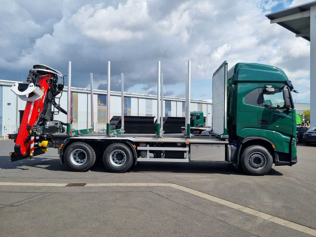 Iveco X-WAY AS300X57ZP ON+ 6x4 Palfinger Epsilon M12 Z - Camión forestal, Camión grúa: foto 5 Iveco X-WAY AS300X57ZP ON+ 6x4 Palfinger Epsilon M12 Z - Camión forestal, Camión grúa: foto 5