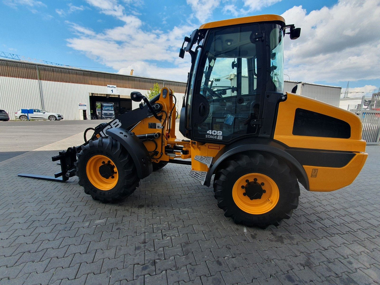 JCB 409 SV / Neufahrzeug / Gabel - Cargadora de ruedas: foto 5 JCB 409 SV / Neufahrzeug / Gabel - Cargadora de ruedas: foto 5
