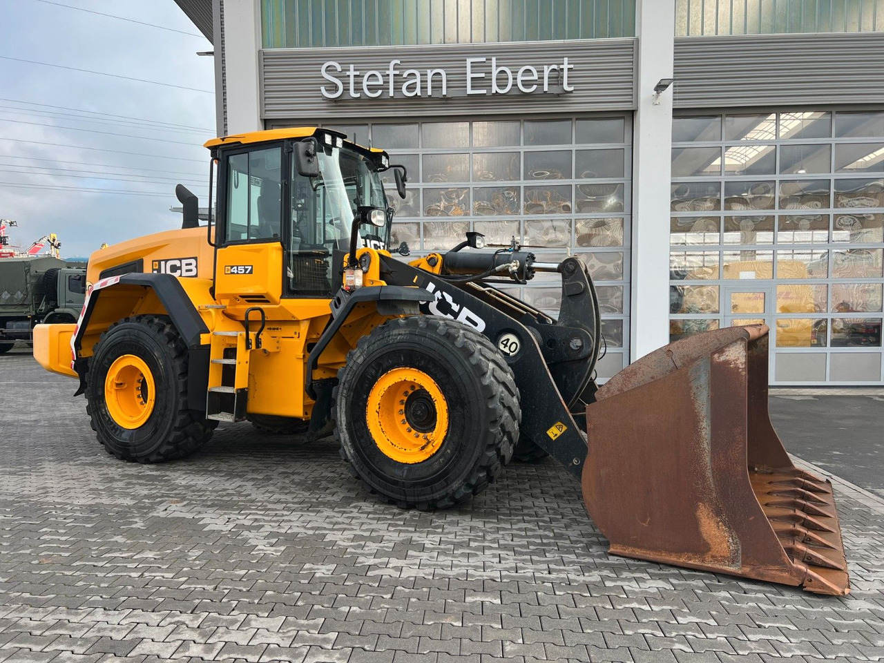 JCB 457 ZX T4F / 3.246 h / 2016 / Waage mit Drucker - Cargadora de ruedas: foto 1 JCB 457 ZX T4F / 3.246 h / 2016 / Waage mit Drucker - Cargadora de ruedas: foto 1