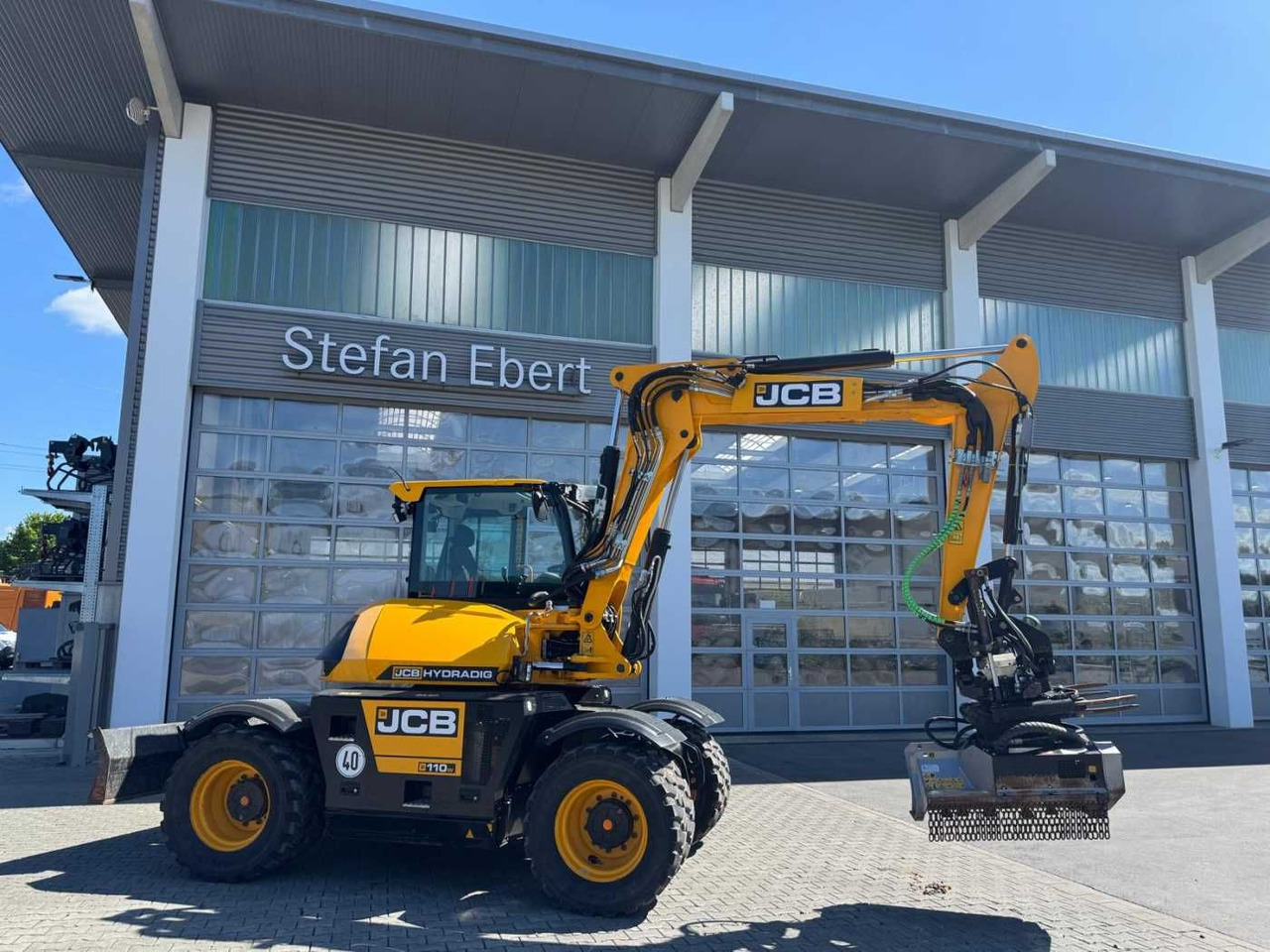 JCB Hydradig HD 110WT / 2021 / 516h! / Tiltrotator - Excavadora de ruedas: foto 1 JCB Hydradig HD 110WT / 2021 / 516h! / Tiltrotator - Excavadora de ruedas: foto 1