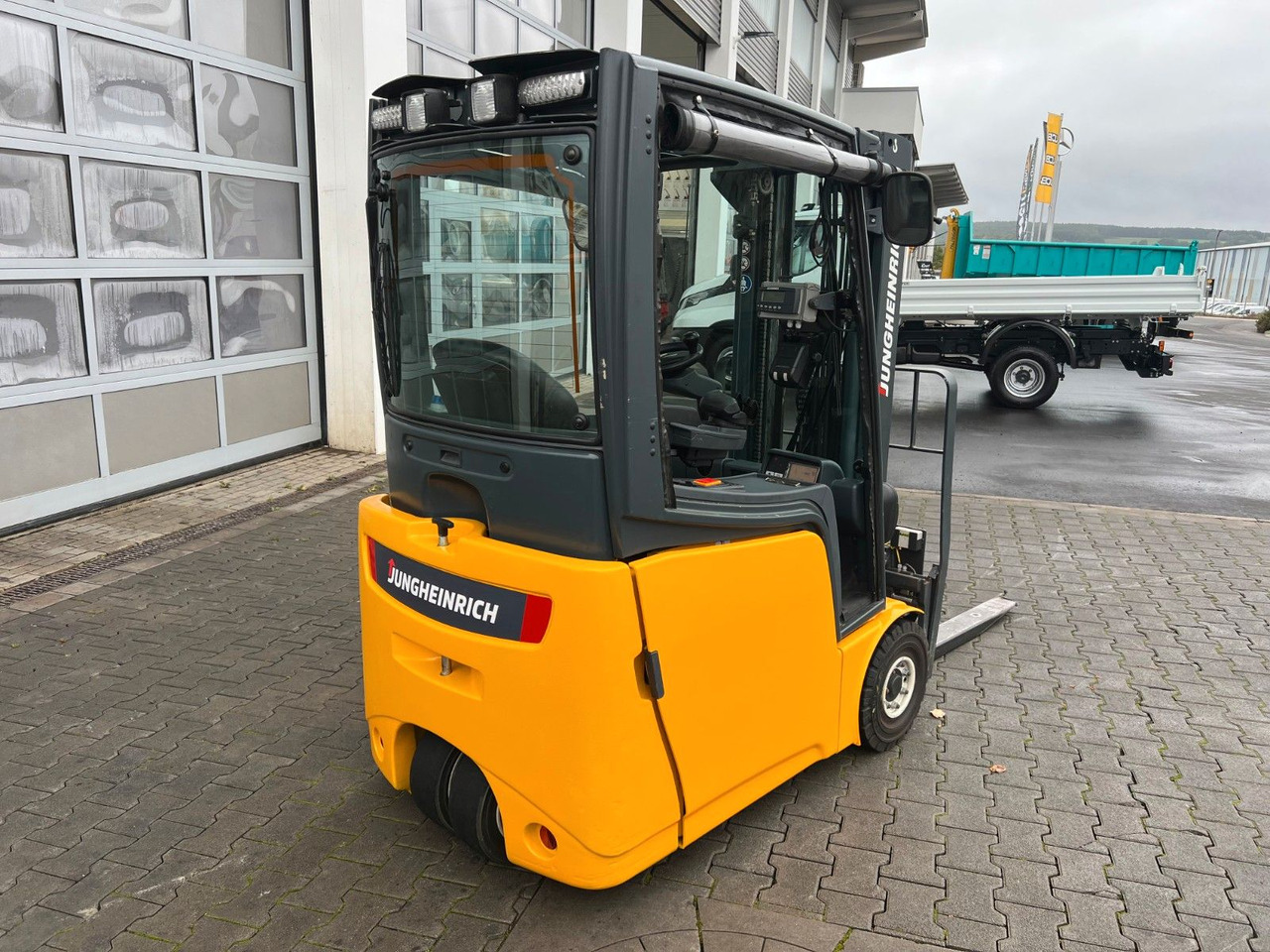 Jungheinrich EFG 215 / Triplex: 4.25m! / SS / 1.285h / 2021 - Carretilla elevadora eléctrica: foto 4 Jungheinrich EFG 215 / Triplex: 4.25m! / SS / 1.285h / 2021 - Carretilla elevadora eléctrica: foto 4