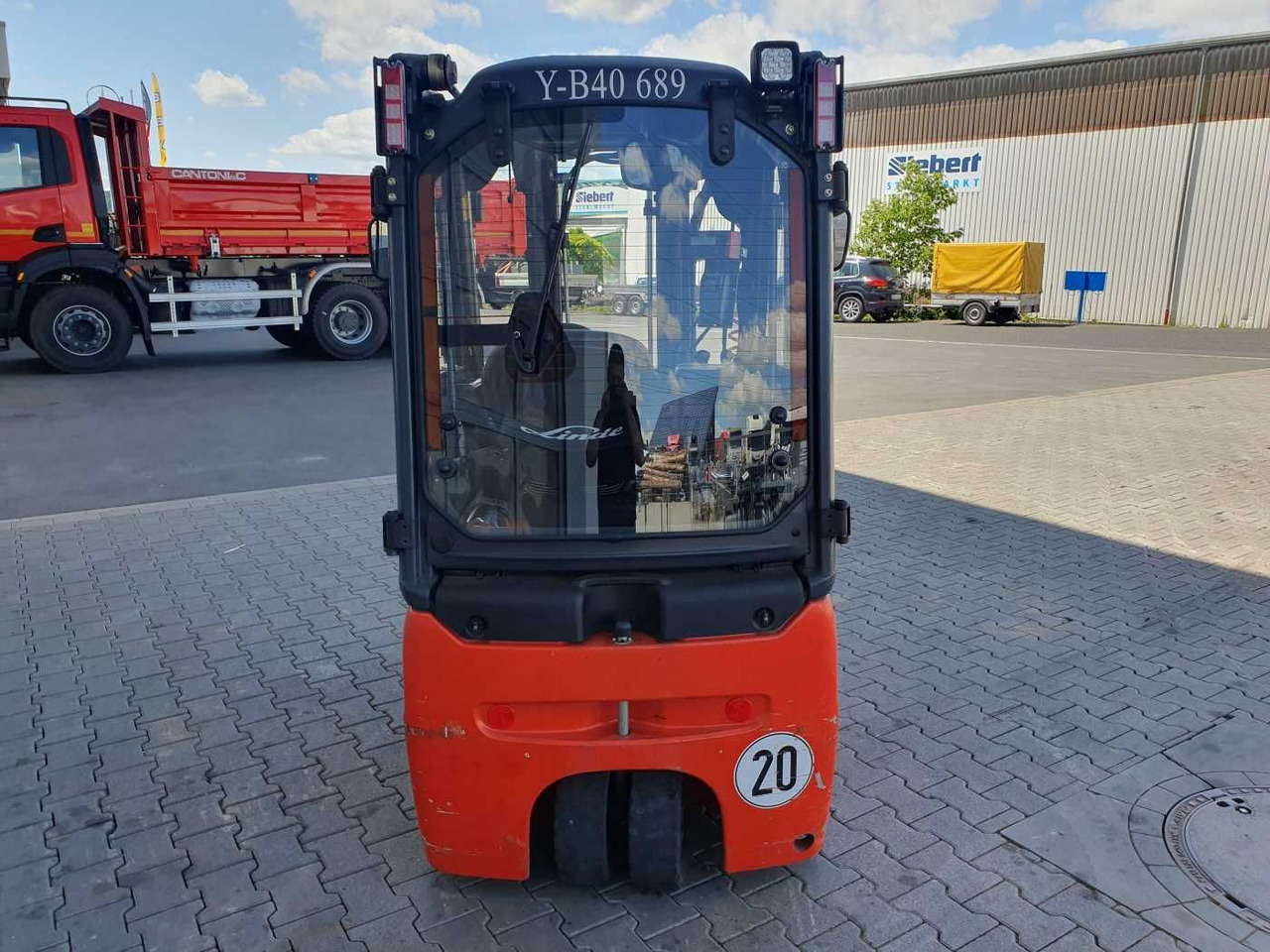 Linde E14 - 02 / Triplex: 4.00m! / SS / 855h! / 2021 - Carretilla elevadora eléctrica: foto 4 Linde E14 - 02 / Triplex: 4.00m! / SS / 855h! / 2021 - Carretilla elevadora eléctrica: foto 4