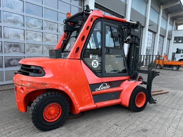 Linde H80D-03 /900 / 4,5m / 4.043h / Verstellgerät SS - Carretilla elevadora diésel: foto 5 Linde H80D-03 /900 / 4,5m / 4.043h / Verstellgerät SS - Carretilla elevadora diésel: foto 5