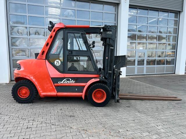 Linde H80D-03 /900 / 4,5m / 4.043h / Verstellgerät SS - Carretilla elevadora diésel: foto 3 Linde H80D-03 /900 / 4,5m / 4.043h / Verstellgerät SS - Carretilla elevadora diésel: foto 3