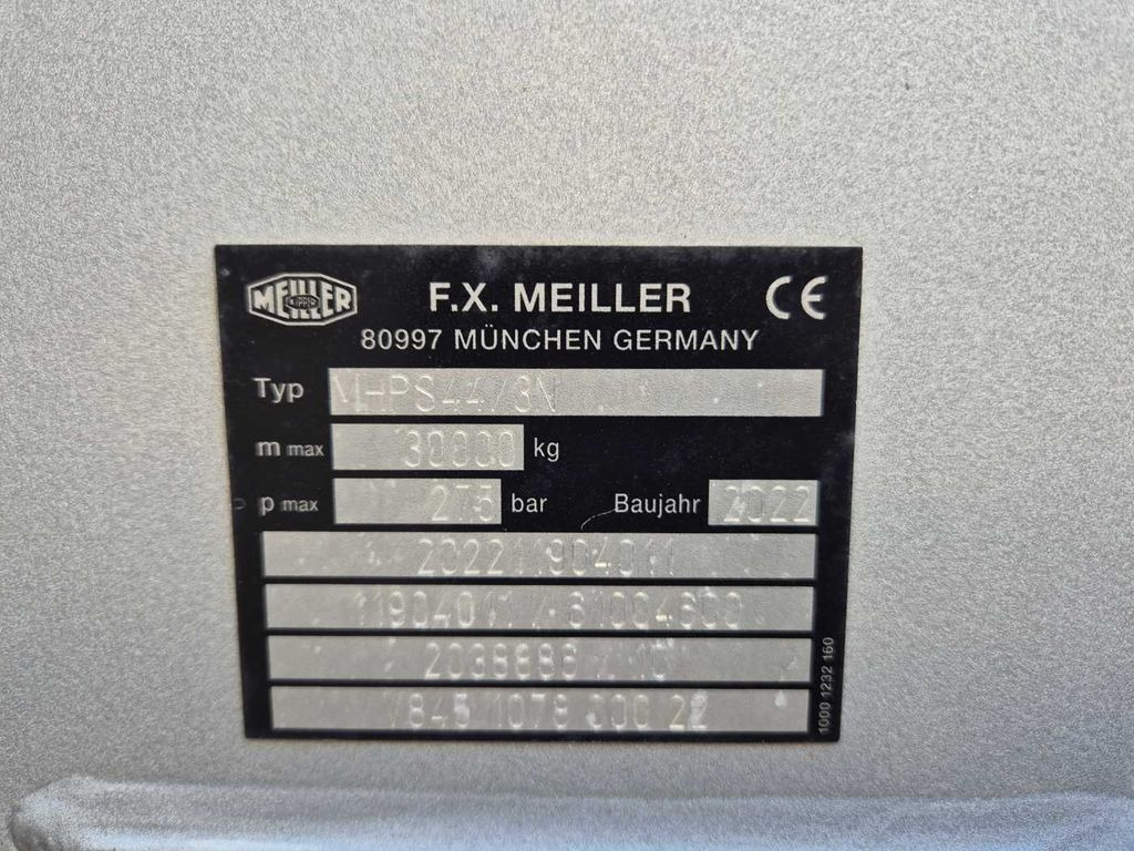Leasing financiero de Meiller MHPS 12/27 Kipper, Plane, Alu-Felgen, 13 Stück  leasing Meiller MHPS 12/27 Kipper, Plane, Alu-Felgen, 13 Stück: foto 12