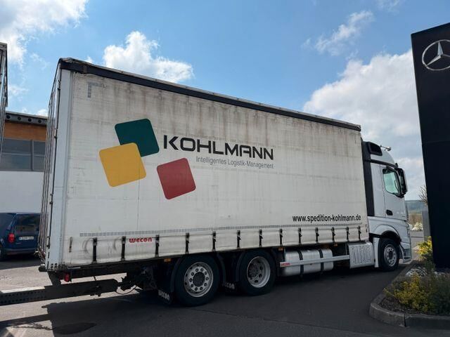 Mercedes-Benz Actros 2542 L 6x2 Standklima Retarder - Camión lona: foto 5 Mercedes-Benz Actros 2542 L 6x2 Standklima Retarder - Camión lona: foto 5