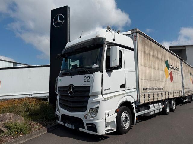 Mercedes-Benz Actros 2542 L 6x2 Standklima Retarder - Camión lona: foto 1 Mercedes-Benz Actros 2542 L 6x2 Standklima Retarder - Camión lona: foto 1