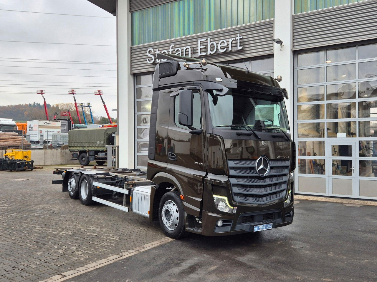 Mercedes-Benz Actros 2543 LnR 6x2 Retarder - Portacontenedore/ Intercambiable camión: foto 4 Mercedes-Benz Actros 2543 LnR 6x2 Retarder - Portacontenedore/ Intercambiable camión: foto 4