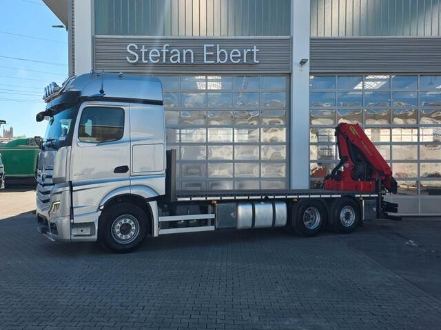 Mercedes-Benz Actros 2551 L 6x2 Palfinger PK22002 Funk Solo - Camión caja abierta: foto 4 Mercedes-Benz Actros 2551 L 6x2 Palfinger PK22002 Funk Solo - Camión caja abierta: foto 4