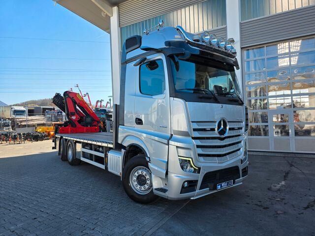 Mercedes-Benz Actros 2551 L 6x2 Palfinger PK22002 Funk Solo - Camión caja abierta: foto 3 Mercedes-Benz Actros 2551 L 6x2 Palfinger PK22002 Funk Solo - Camión caja abierta: foto 3