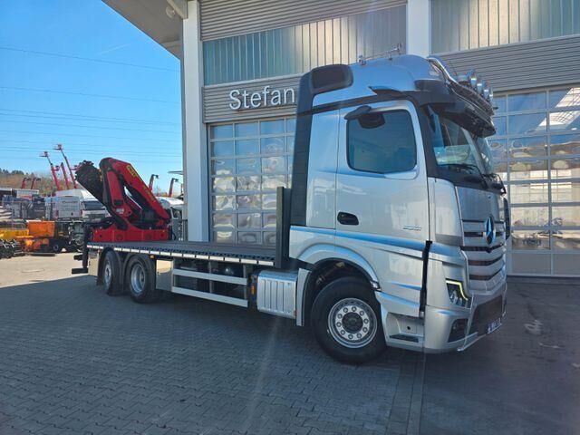 Mercedes-Benz Actros 2551 L 6x2 Palfinger PK22002 Funk Solo - Camión caja abierta: foto 5 Mercedes-Benz Actros 2551 L 6x2 Palfinger PK22002 Funk Solo - Camión caja abierta: foto 5