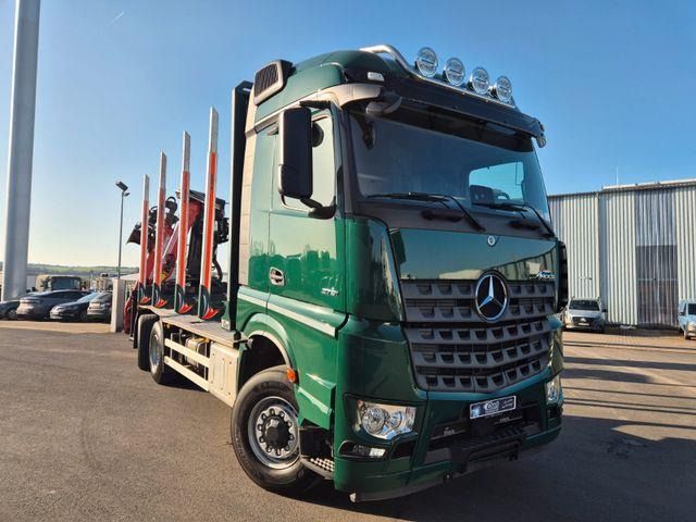 Mercedes-Benz Arocs 2751 L 6x2/4 HAD Kurzholz Cranab TZ12.2 - Camión forestal: foto 3 Mercedes-Benz Arocs 2751 L 6x2/4 HAD Kurzholz Cranab TZ12.2 - Camión forestal: foto 3