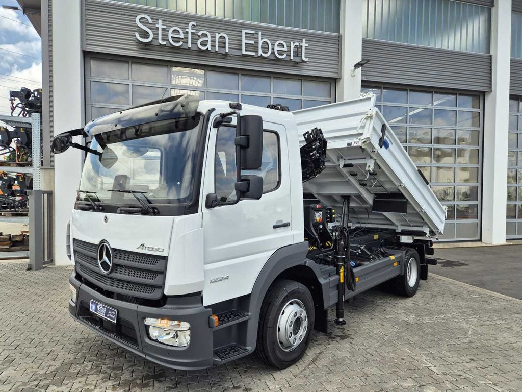 Mercedes-Benz Atego 1224 KK Kipper+Kran+Funk+Greifersteuerung Mercedes-Benz Atego 1224 KK Kipper+Kran+Funk+Greifersteuerung - Volquete camión, Camión grúa: foto 1 Mercedes-Benz Atego 1224 KK Kipper+Kran+Funk+Greifersteuerung Mercedes-Benz Atego 1224 KK Kipper+Kran+Funk+Greifersteuerung - Volquete camión, Camión grúa: foto 1