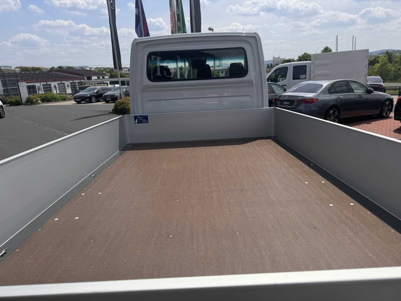 Furgoneta con caja de lona Mercedes-Benz Sprinter 317 CDI 9G 3665 Klima Kamera AHK LED: foto 6