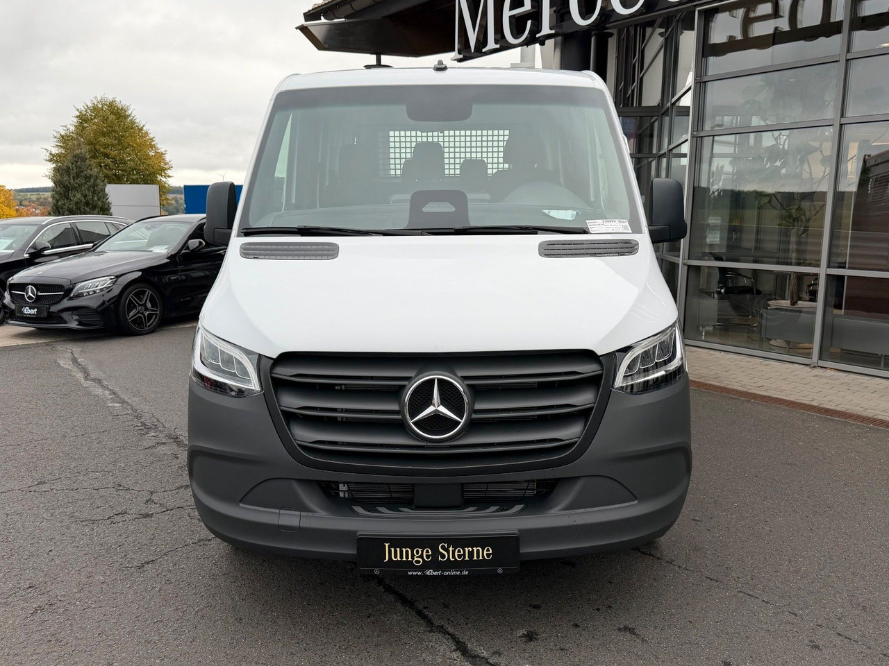 Mercedes-Benz Sprinter 319 CDI 3665 DoKa AHK Klima LED - Furgoneta con caja de lona, Furgoneta combi: foto 2 Mercedes-Benz Sprinter 319 CDI 3665 DoKa AHK Klima LED - Furgoneta con caja de lona, Furgoneta combi: foto 2