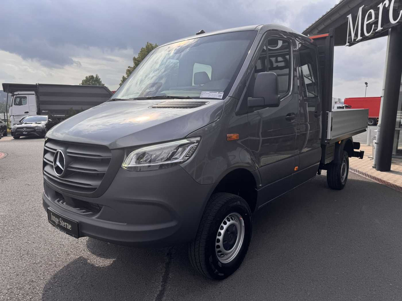 Mercedes-Benz Sprinter 319 CDI 4x4 DoKa AHK3,5 Klima Kamera - Caja abierta furgoneta, Furgoneta combi: foto 3 Mercedes-Benz Sprinter 319 CDI 4x4 DoKa AHK3,5 Klima Kamera - Caja abierta furgoneta, Furgoneta combi: foto 3