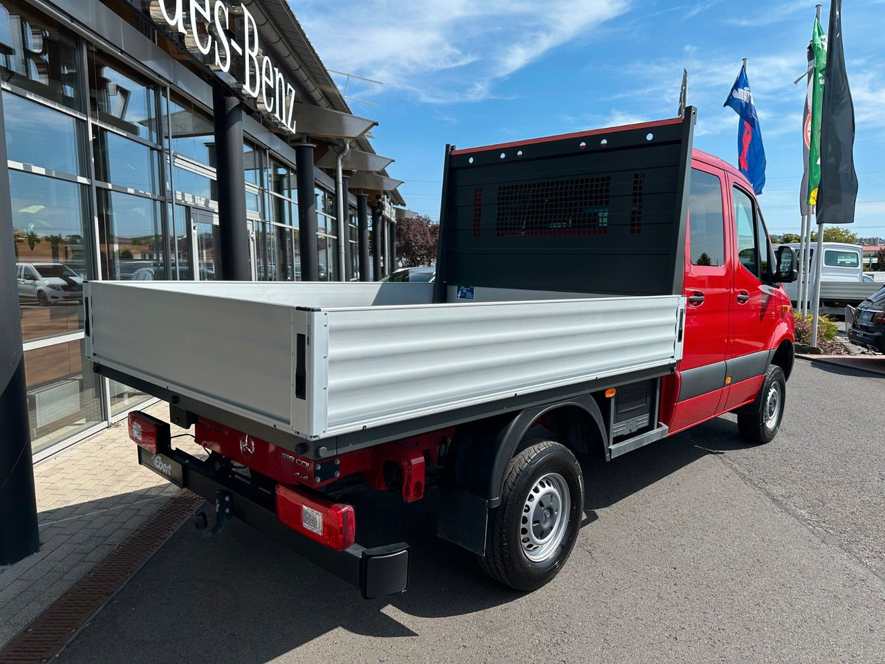 Mercedes-Benz Sprinter 319 CDI 4x4 DoKa Klima AHK3,5to - Caja abierta furgoneta, Furgoneta combi: foto 4 Mercedes-Benz Sprinter 319 CDI 4x4 DoKa Klima AHK3,5to - Caja abierta furgoneta, Furgoneta combi: foto 4