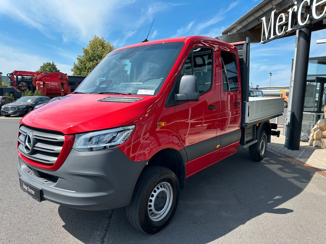 Mercedes-Benz Sprinter 319 CDI 4x4 DoKa Klima AHK3,5to - Furgoneta con caja de lona, Furgoneta combi: foto 3 Mercedes-Benz Sprinter 319 CDI 4x4 DoKa Klima AHK3,5to - Furgoneta con caja de lona, Furgoneta combi: foto 3