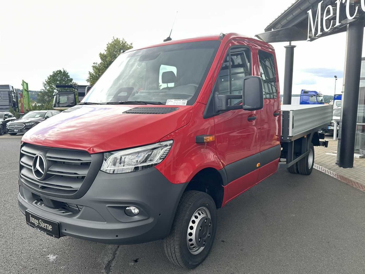 Mercedes-Benz Sprinter 519 CDI 4x4 4325 DoKa AHK Klima Kamera - Furgoneta con caja de lona, Furgoneta combi: foto 3 Mercedes-Benz Sprinter 519 CDI 4x4 4325 DoKa AHK Klima Kamera - Furgoneta con caja de lona, Furgoneta combi: foto 3