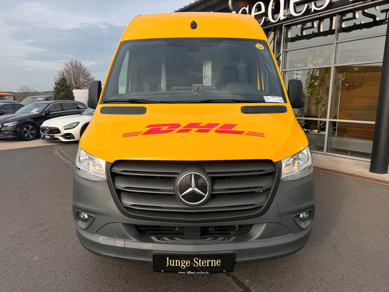 Mercedes-Benz eSprinter 312 DHL Regal KEP-Ausbau - Furgón, Furgoneta eléctrica: foto 2 Mercedes-Benz eSprinter 312 DHL Regal KEP-Ausbau - Furgón, Furgoneta eléctrica: foto 2