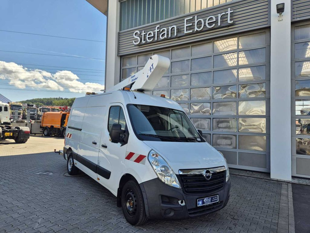 Camión con plataforma elevadora, Vehículo comercial ligero Opel Movano 2.3 CDTI  / France Elevateur 121FT, 12m: foto 8