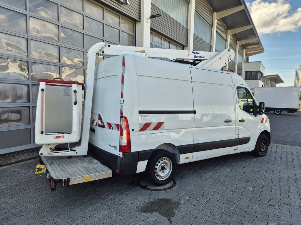 Camión con plataforma elevadora, Vehículo comercial ligero Opel Movano 2.3 CDTI  / France Elevateur 121FT, 12m: foto 6