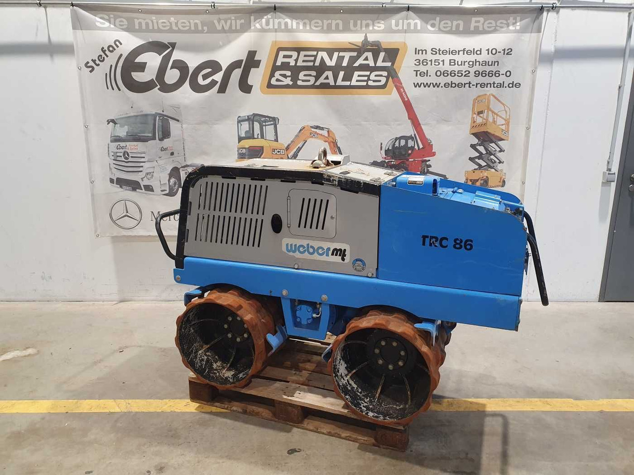 Weber TRC 86 Grabenwalze / 2020 / Funk / nur 112h - Otros: foto 1 Weber TRC 86 Grabenwalze / 2020 / Funk / nur 112h - Otros: foto 1