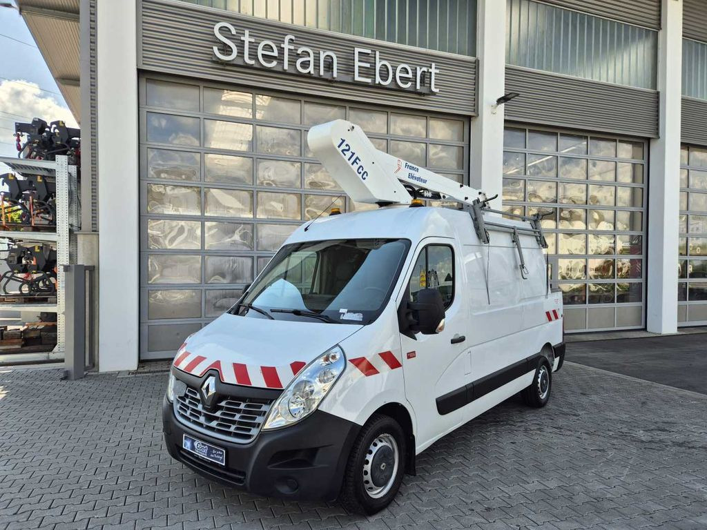 Renault Master 2.3 dCi / France Elevateur 121FCC, 12,5m - Camión con plataforma elevadora, Vehículo comercial ligero: foto 1 Renault Master 2.3 dCi / France Elevateur 121FCC, 12,5m - Camión con plataforma elevadora, Vehículo comercial ligero: foto 1