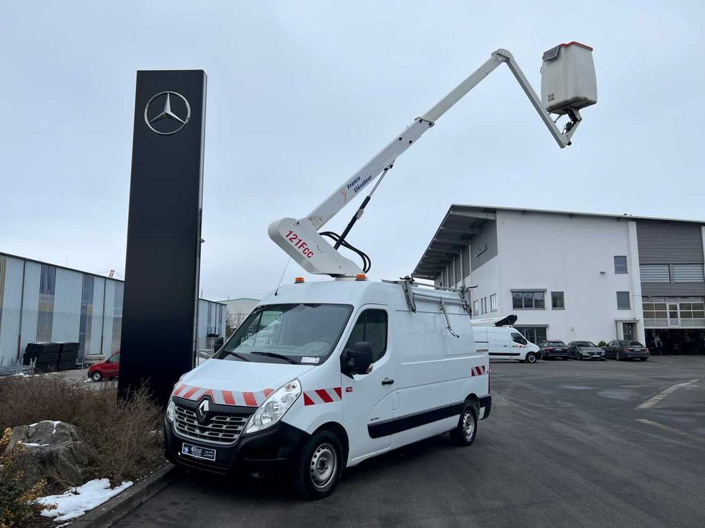 Renault Master 2.3 dCi / France Elevateur 121FCC, 12m - Camión con plataforma elevadora, Vehículo comercial ligero: foto 1 Renault Master 2.3 dCi / France Elevateur 121FCC, 12m - Camión con plataforma elevadora, Vehículo comercial ligero: foto 1