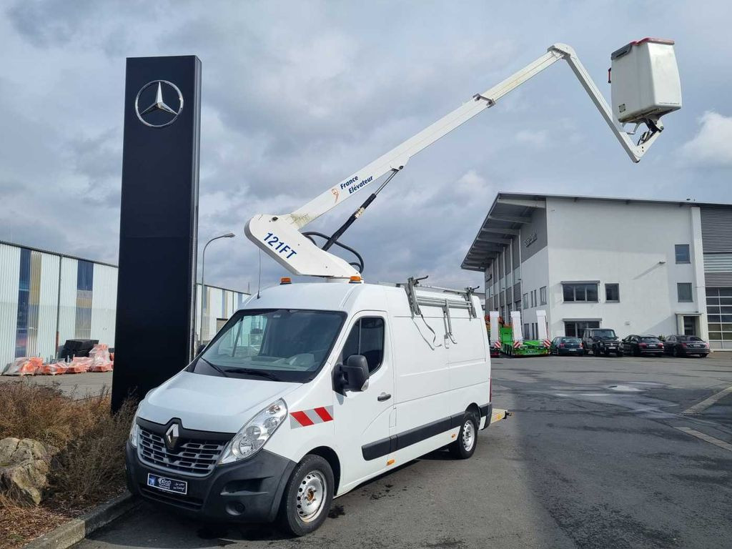 Renault Master 2.3 dCi / France Elevateur 121FT, 12m - Camión con plataforma elevadora, Vehículo comercial ligero: foto 1 Renault Master 2.3 dCi / France Elevateur 121FT, 12m - Camión con plataforma elevadora, Vehículo comercial ligero: foto 1