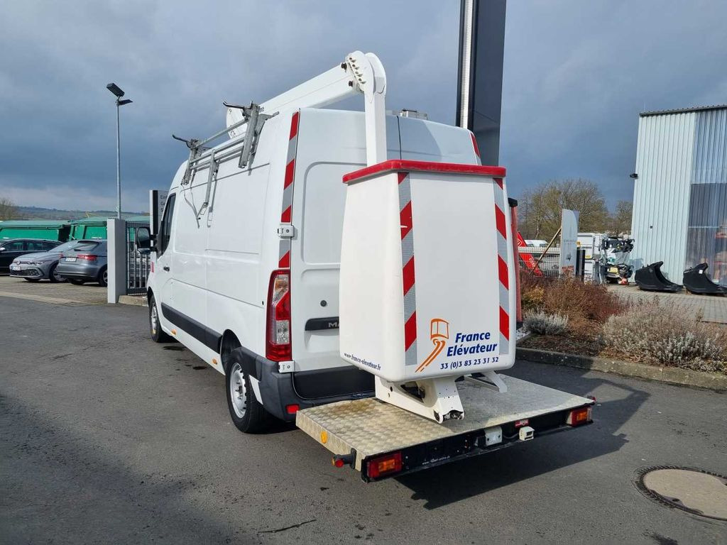 Renault Master 2.3 dCi / France Elevateur 121FT, 12m - Camión con plataforma elevadora, Vehículo comercial ligero: foto 4 Renault Master 2.3 dCi / France Elevateur 121FT, 12m - Camión con plataforma elevadora, Vehículo comercial ligero: foto 4
