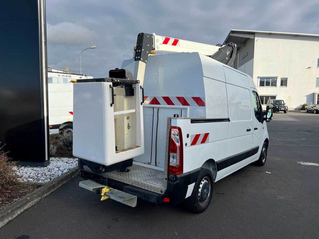 Camión con plataforma elevadora, Vehículo comercial ligero Renault Master 2.3 dCi / KLUBB K26, 12m: foto 8