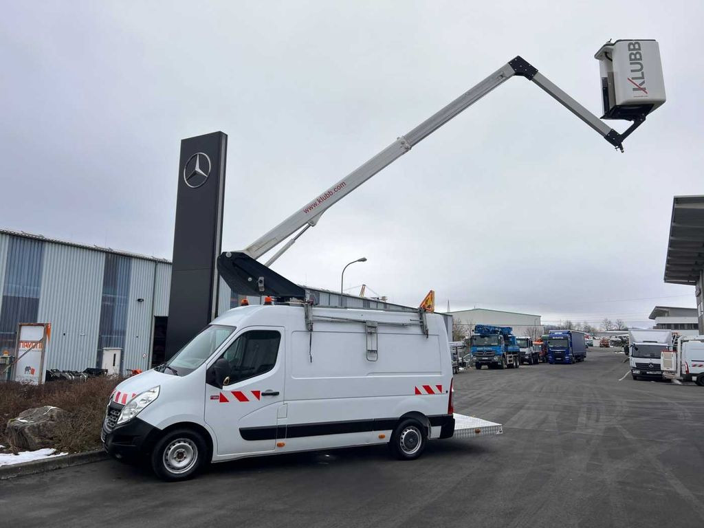 Renault Master 2.3 dCi / KLUBB K32, 12,5m - Camión con plataforma elevadora, Vehículo comercial ligero: foto 2 Renault Master 2.3 dCi / KLUBB K32, 12,5m - Camión con plataforma elevadora, Vehículo comercial ligero: foto 2