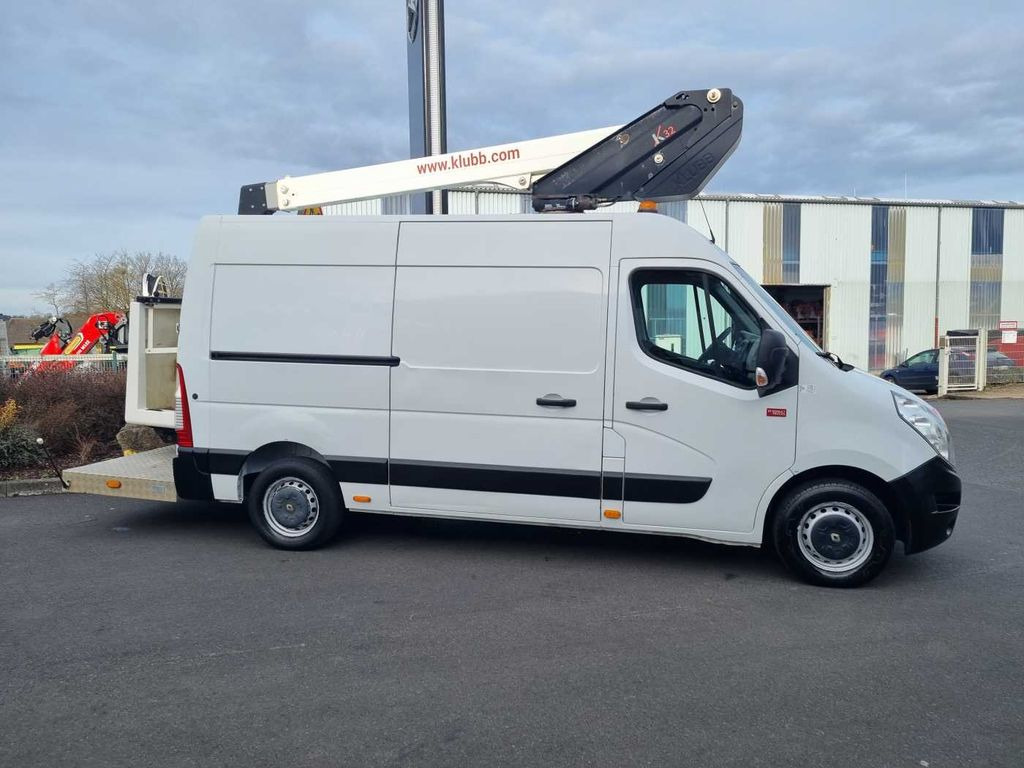 Camión con plataforma elevadora, Vehículo comercial ligero Renault Master 2.3 dCi / KLUBB K32, 12,5m: foto 10