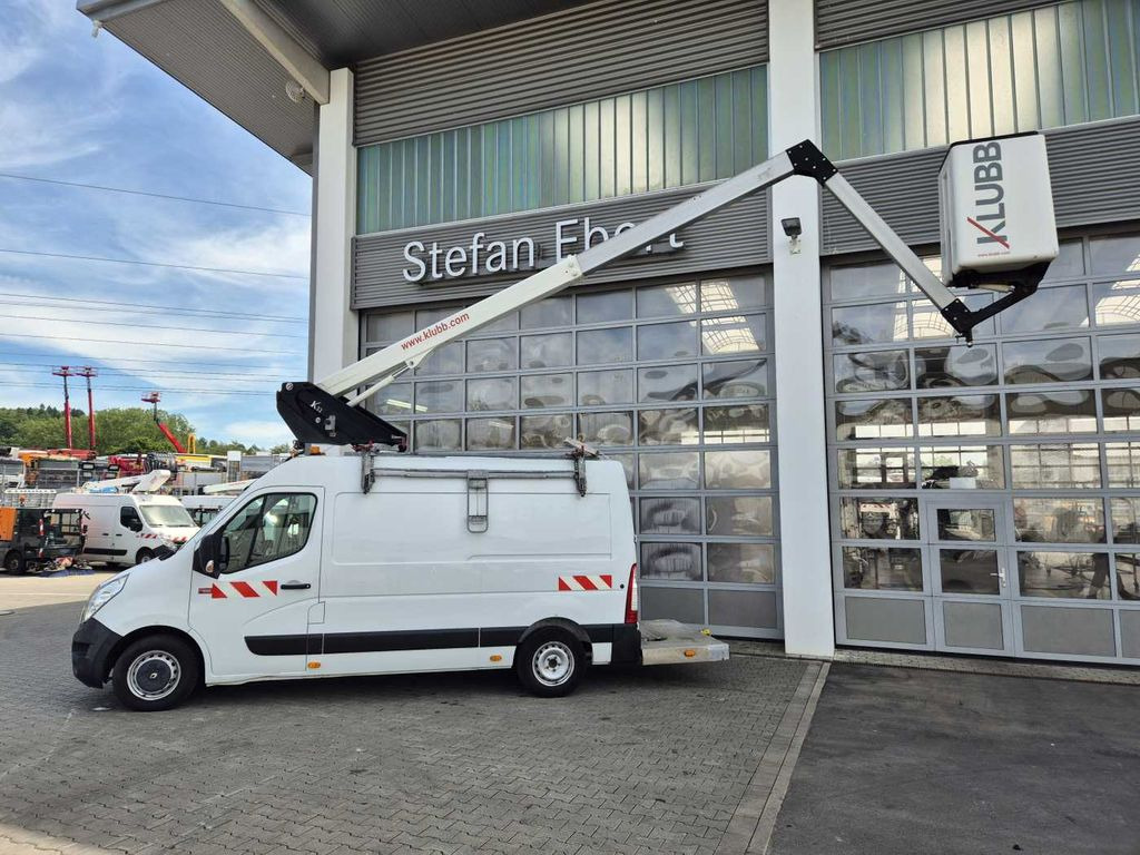 Renault Master 2.3 dCi / KLUBB K32, 12,5m - Camión con plataforma elevadora, Vehículo comercial ligero: foto 2 Renault Master 2.3 dCi / KLUBB K32, 12,5m - Camión con plataforma elevadora, Vehículo comercial ligero: foto 2