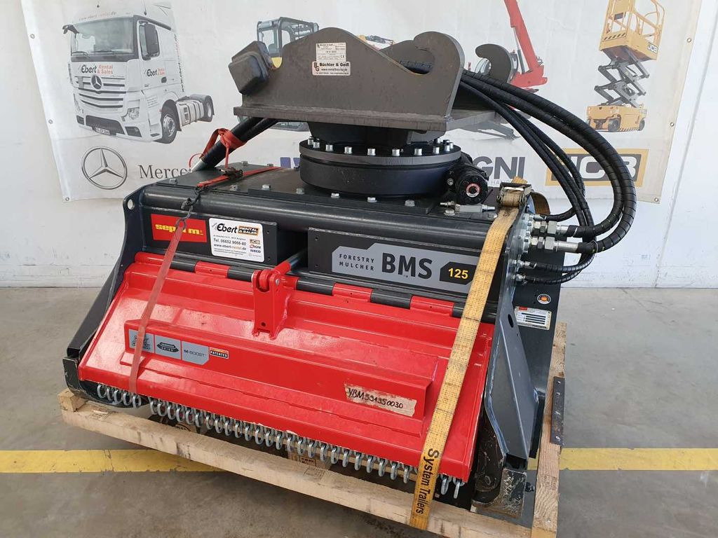 Seppi M. BMS 125 Forstmulcher / Drehmotor / DEMO Seppi M. BMS 125 Forstmulcher / Drehmotor / DEMO - Trituradora forestal: foto 2 Seppi M. BMS 125 Forstmulcher / Drehmotor / DEMO Seppi M. BMS 125 Forstmulcher / Drehmotor / DEMO - Trituradora forestal: foto 2