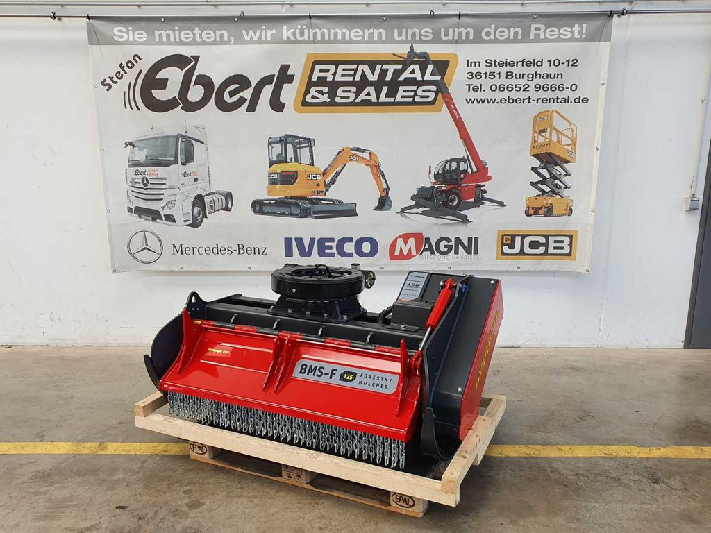 Trituradora forestal nuevo Seppi M. BMS-F 125 Forstmulcher 10-20t Drehmotor: foto 1
