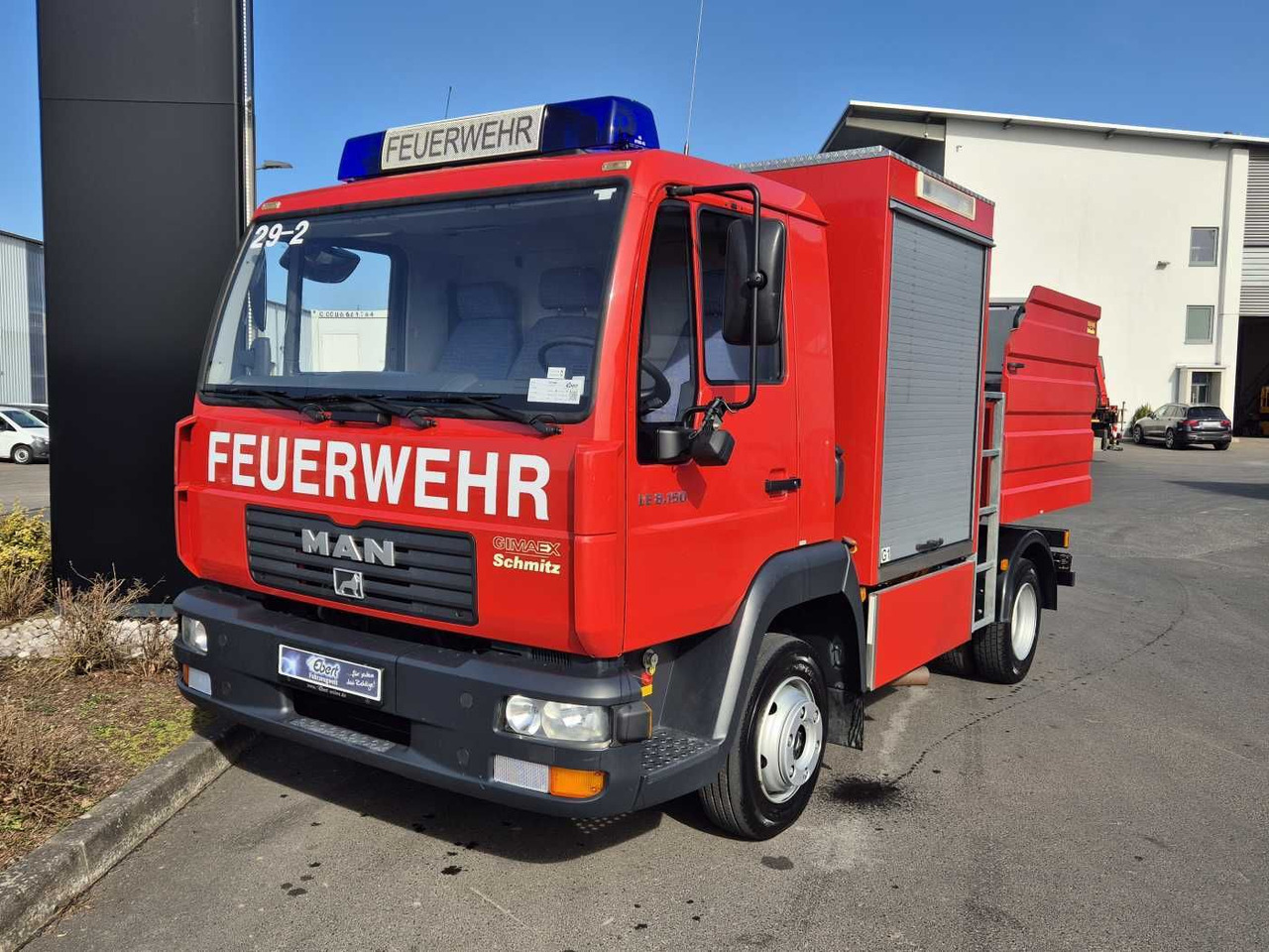 MAN LE 8.150 Schaumlöschfahrzeug Schmitz SLF25/25 - Vehículo comercial ligero: foto 2 MAN LE 8.150 Schaumlöschfahrzeug Schmitz SLF25/25 - Vehículo comercial ligero: foto 2