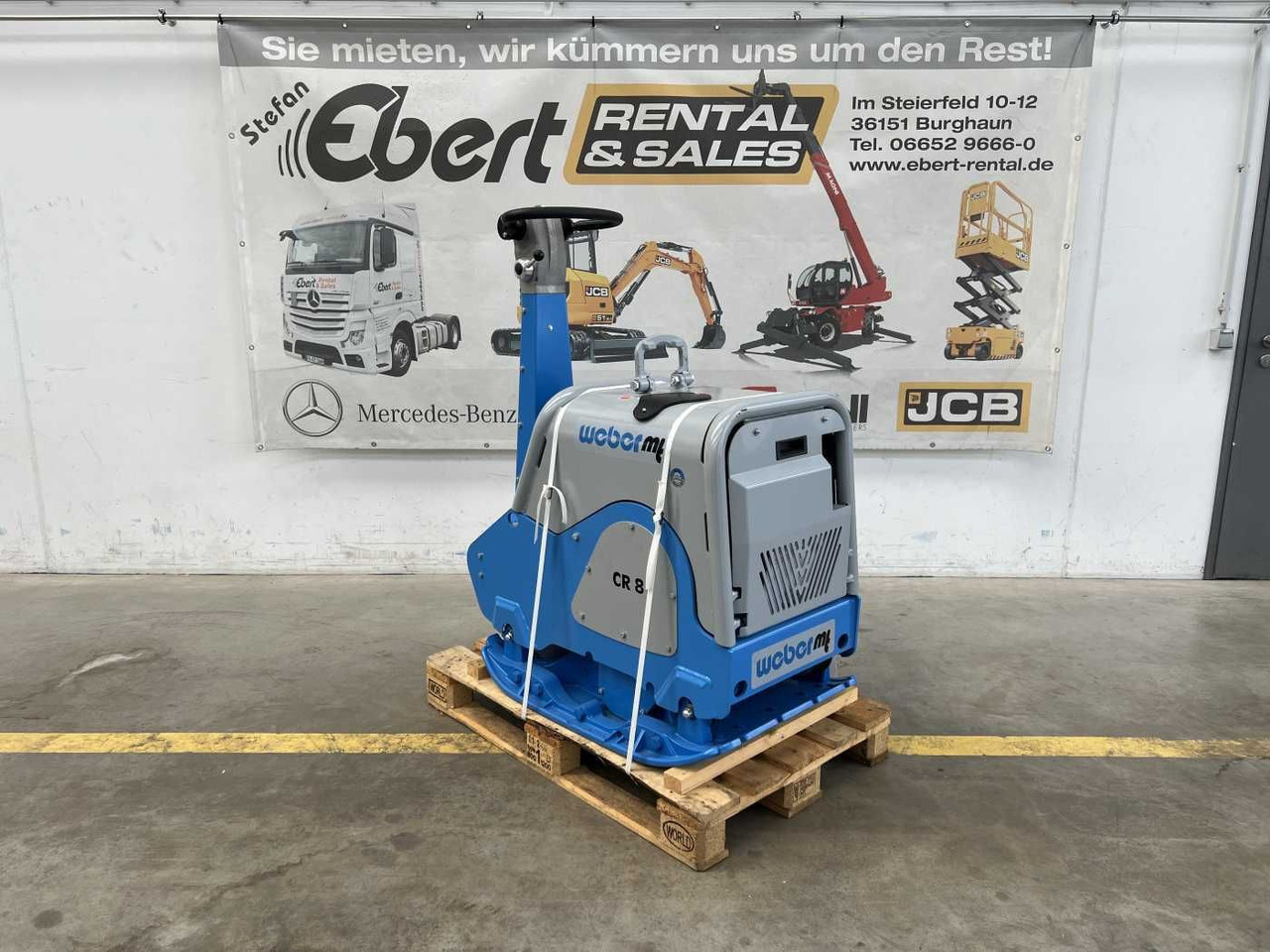 Weber CR 8 MDM Hatz-Diesel / 601kg / DEMO / 2022 - Plancha reversible: foto 1 Weber CR 8 MDM Hatz-Diesel / 601kg / DEMO / 2022 - Plancha reversible: foto 1