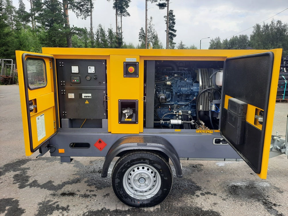 Generador industriale Atlas Copco QES 30 50 Hz Generaattori vetovarustuksella ID 4349: foto 11