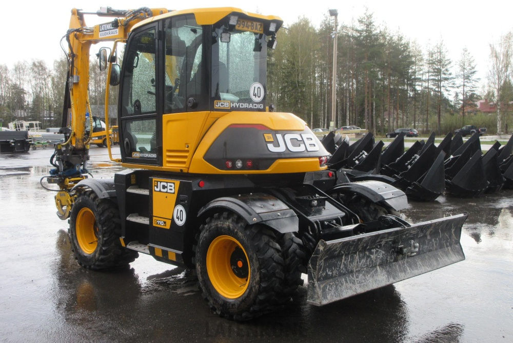 Excavadora de ruedas JCB Hydradig HD110W: foto 6