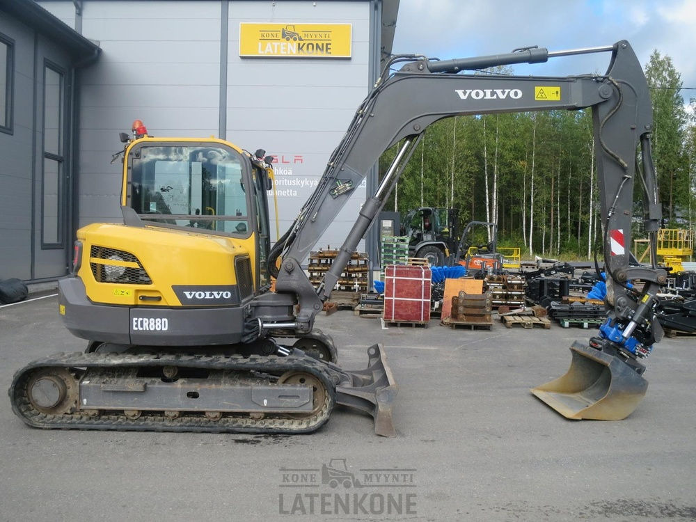 Volvo ECR88D SMP Rototiltti - Excavadora de cadenas: foto 1 Volvo ECR88D SMP Rototiltti - Excavadora de cadenas: foto 1