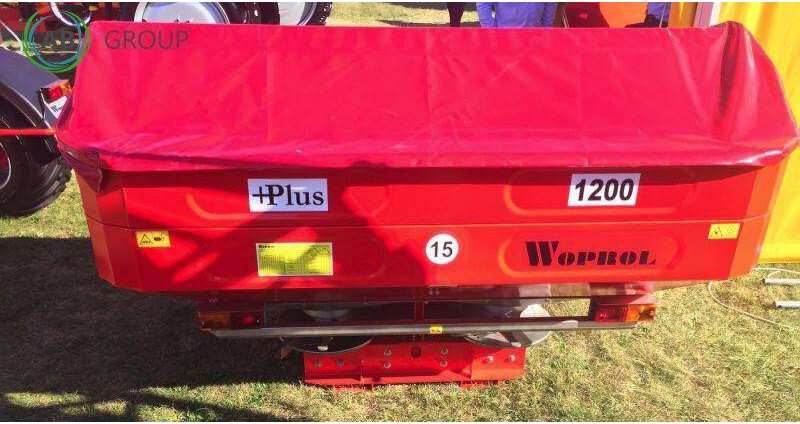 Woprol rozsiewacz nawozów JUNIOR II 1200 PLUS, 1200 l - Esparcidor de fertilizantes: foto 1 Woprol rozsiewacz nawozów JUNIOR II 1200 PLUS, 1200 l - Esparcidor de fertilizantes: foto 1
