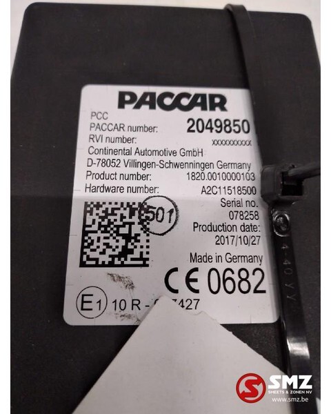 DAF Occ Ecu - Daf XF 106 2049850 PCC CONTROL - Unidad de control para Camión: foto 2 DAF Occ Ecu - Daf XF 106 2049850 PCC CONTROL - Unidad de control para Camión: foto 2