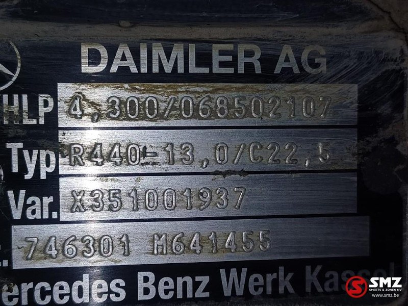 Mercedes-Benz Occ differentiëel R440-13,0 / C22,5 i=4,3 Mercedes - Diferencial para Camión: foto 5 Mercedes-Benz Occ differentiëel R440-13,0 / C22,5 i=4,3 Mercedes - Diferencial para Camión: foto 5